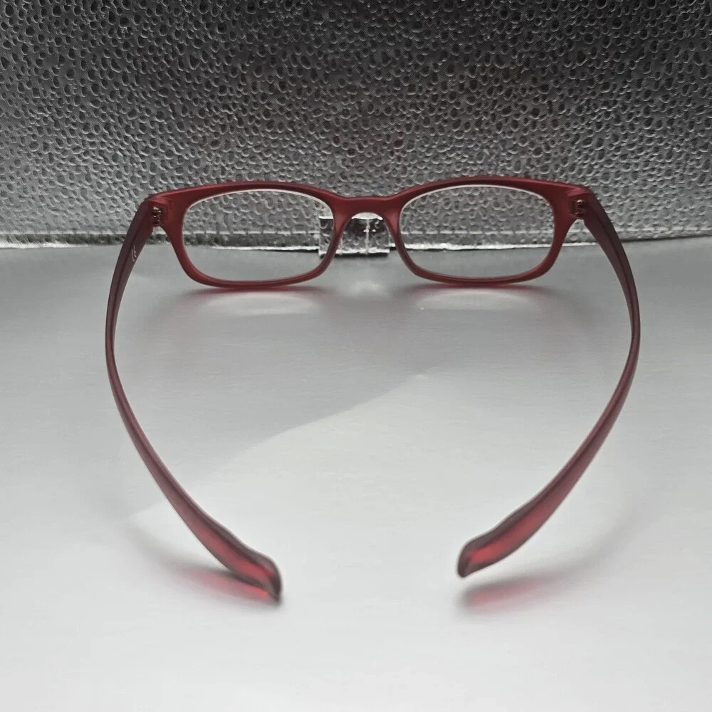 Rare Red Errocsyewear Rectangular Frame Reading Glasses 160PT04250 Retro Chic